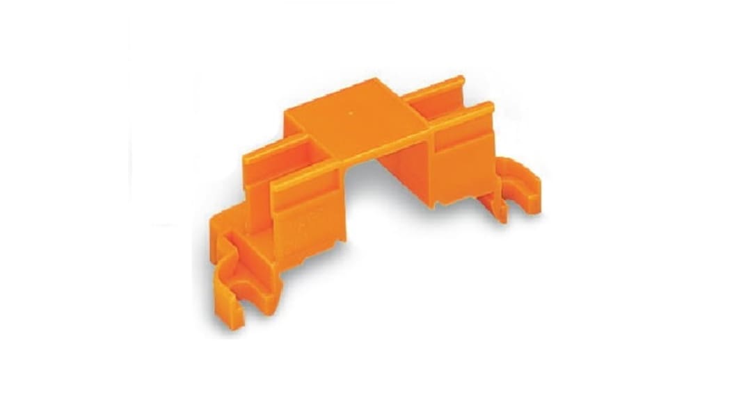 Portador de montaje WAGO serie 243, para usar con Conectores de la serie 243 MICRO PUSH WIRE