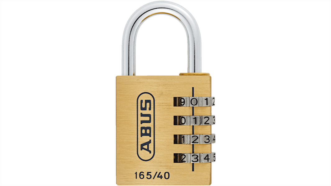 Candado de Latón, acero de combinación ABUS , Ø de grillete 6mm, para Interior, exterior