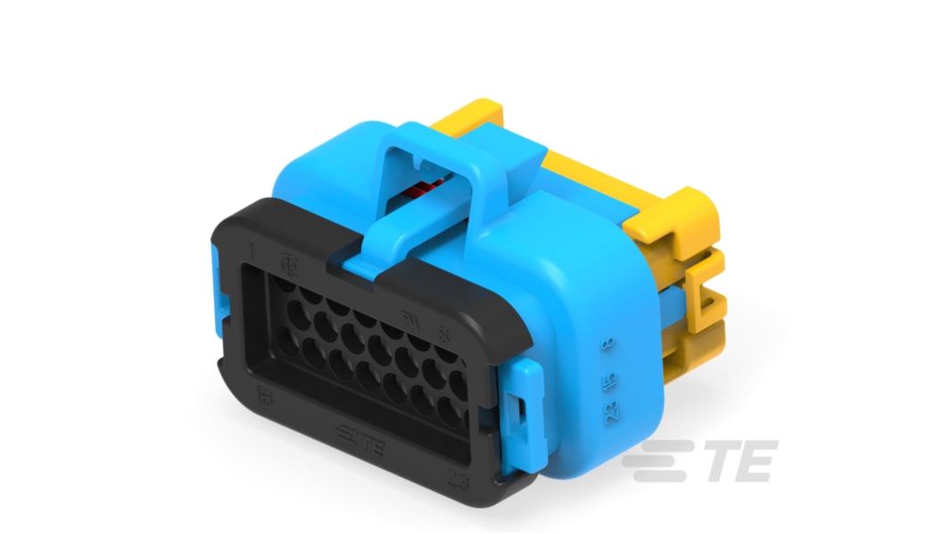 Carcasa para terminales hembra TE Connectivity AMPSEAL, hembra, para uso con Conectores de automoción de 23 vías