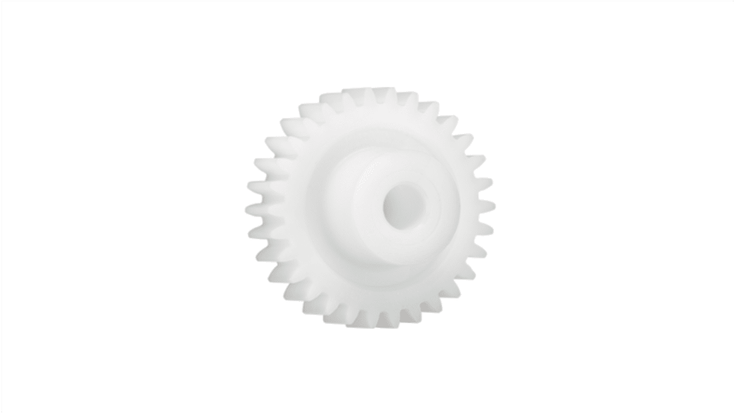 Pignon Igus module 0.5, 23 dents , alésage de 4mm en Iguform S270