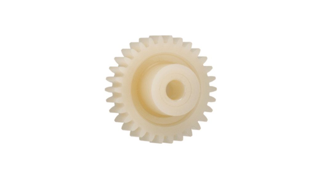 Igus Igutek P360 17 Teeth Spur Gear, 3 Module, 12mm Bore Diam, 51mm Pitch Diam, 24mm Hub Diam