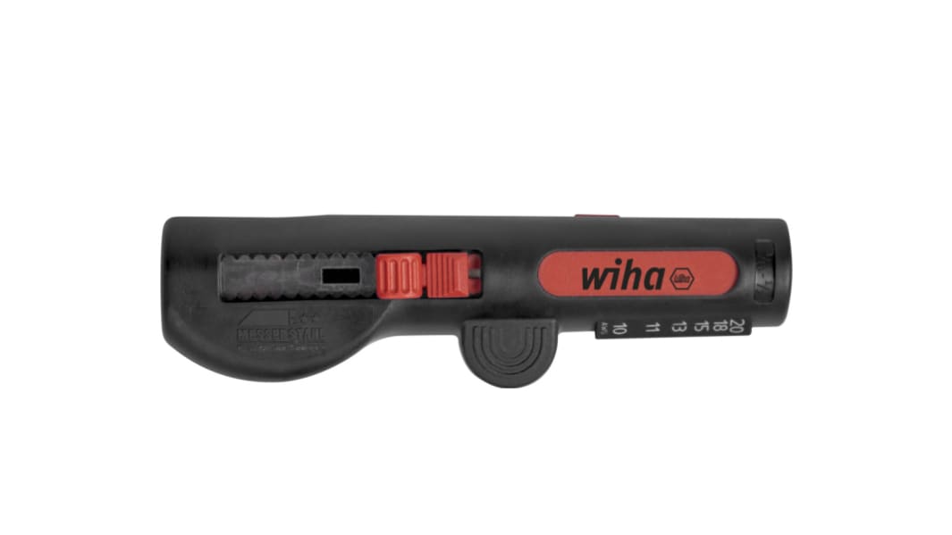 Pince à dénuder Wiha pour fil Rond , 0.5 → 6mm², 125 mm