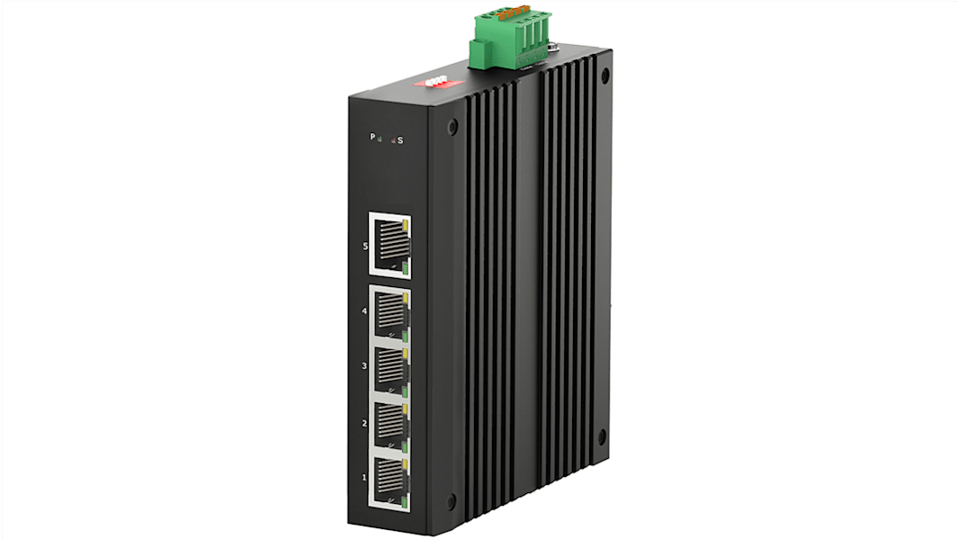 Switch Ethernet RS PRO, 5 porte, No