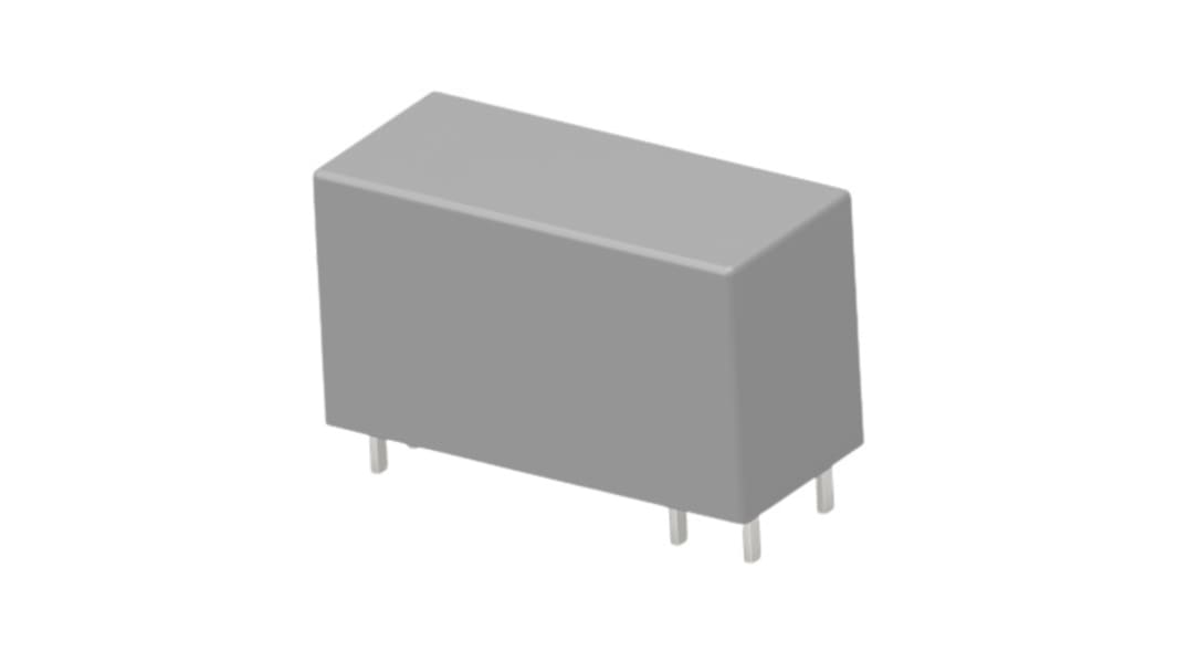 TE Connectivity PCB Mount Power Relay, 12V dc Coil, 16A Switching Current, SPST