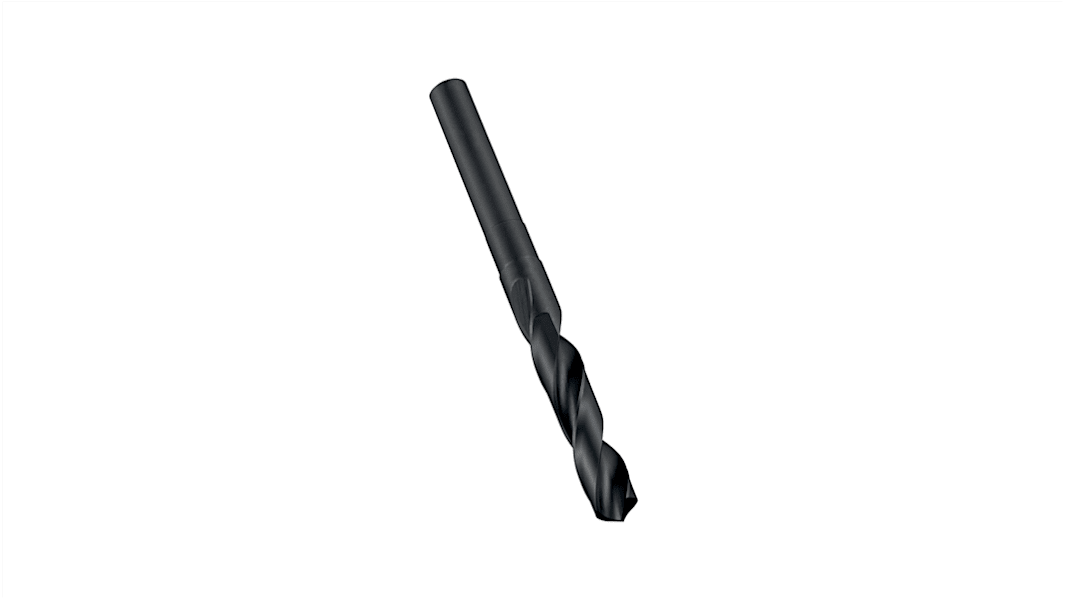 Dormer A170 Series High Speed Steel Twist Drill Bit, 15.08mm Diameter, 152.4 mm Overall