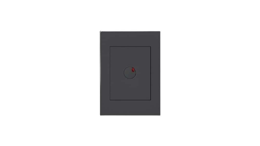 HPM 1 Way 1 Gang Rotary Lever Dimmer Switch 350VA, 240V ac, 400W