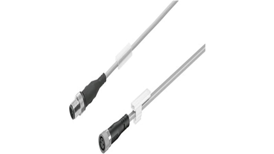 Festo, M8 To M12, 丸型コネクタ3オス