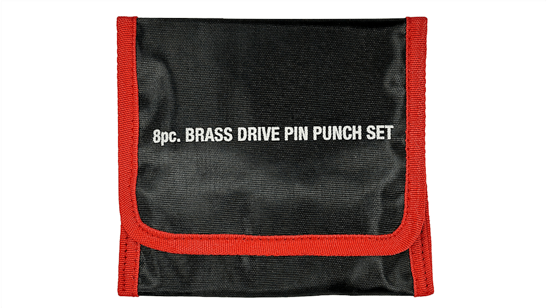 RS PRO 8-Piece Punch Set, Pin Punch, 1.6 → 8 mm Shank, 88.9 mm Overall
