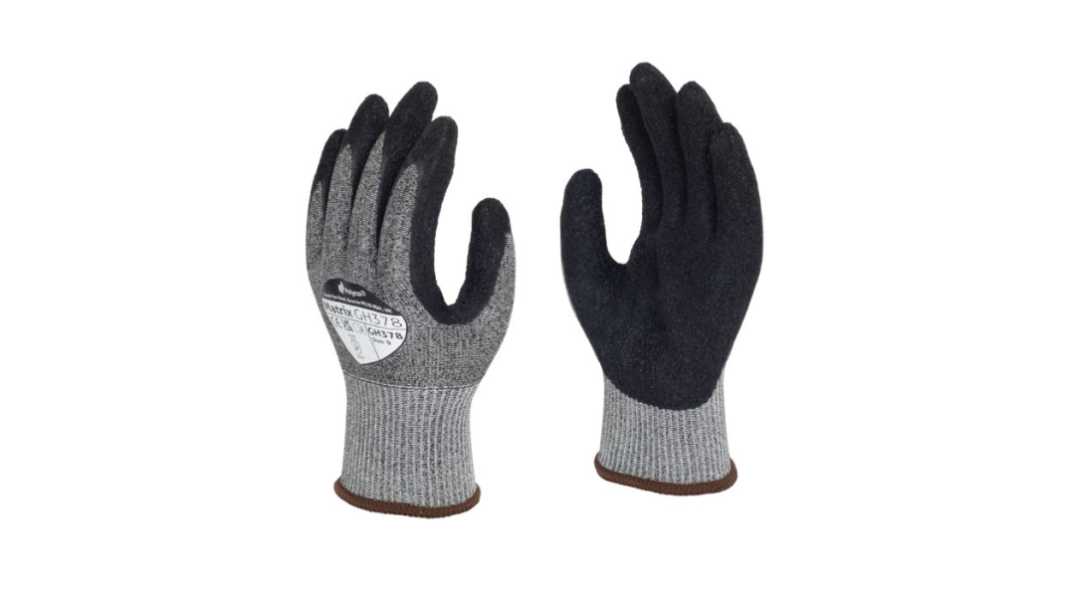 Gloves Matrix Crinkle Latex Palm Coated