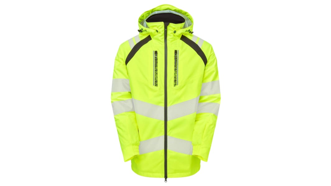 PULSAR Damen Warn-Parka Gelb, Größe 14