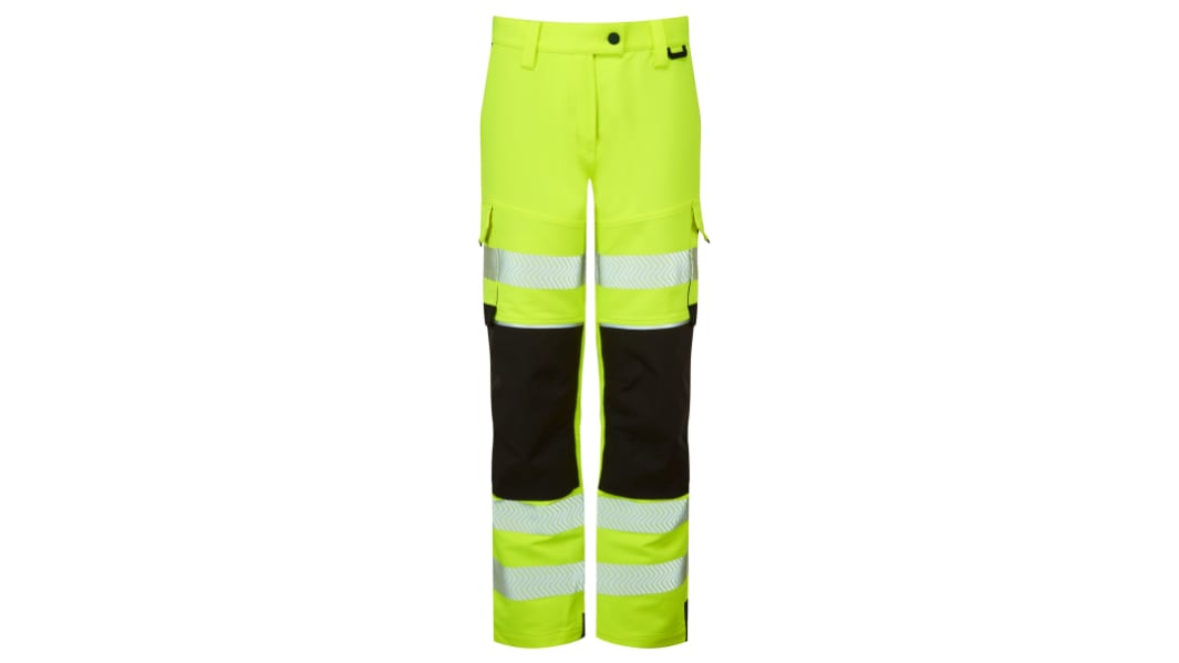 PULSAR LFE921 Warnschutzhose, Gelb, Größe 34Zoll x 31Zoll