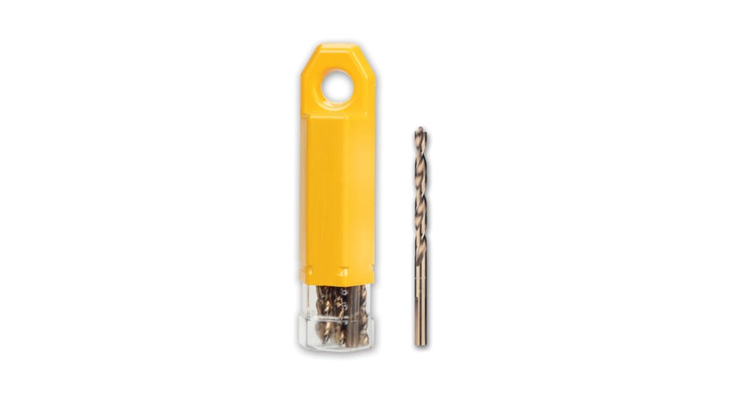 Foret DeWALT HSS 2mm à 2mm, 10 pièces