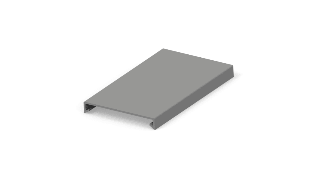 PVC Cable Trunking Accessory, 60 x 9.1mm