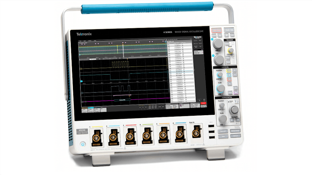 Oscilloscope De table Tektronix série 4 Series MSO, 1GHz
