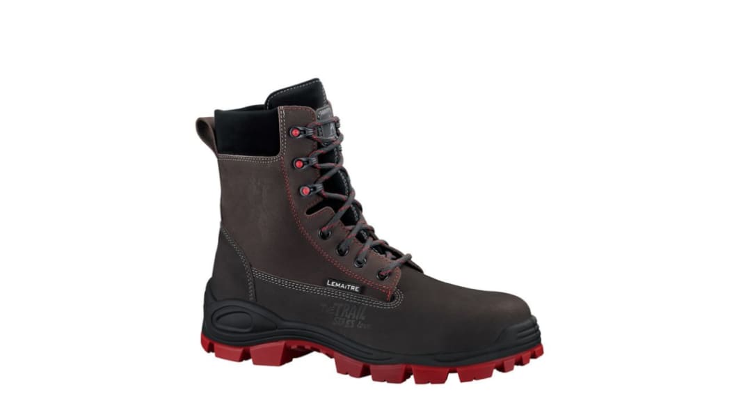 Botas de seguridad LEMAITRE SECURITE, serie STELVIO de color Marrón, talla 47, S3 A SRC