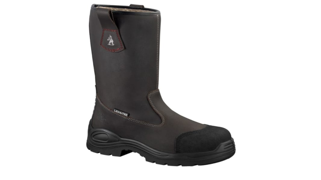 Botas de seguridad LEMAITRE SECURITE, serie TRANSALP S3 de color Negro, talla 47, S3 A SRC