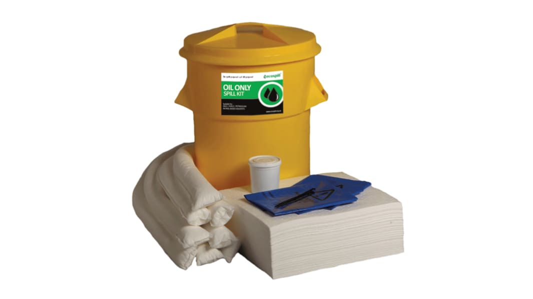 Ecospill Ltd Oil Only Bindemittel-Kit 72 x 55 x 55 cm, Aufnahme bis 90 L, Einsatz in Öl
