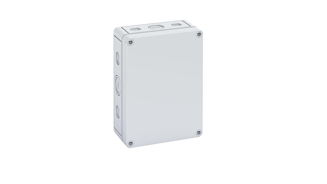 Caja Spelsberg de Poliestireno Gris, 180 x 130 x 63mm, IP66