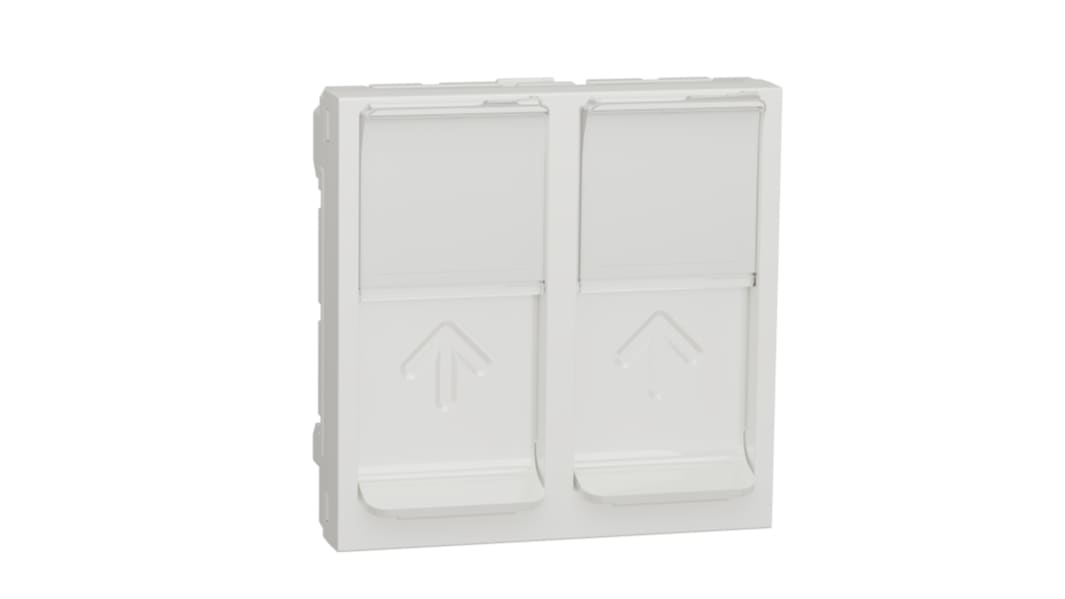 Schneider Electric New Unica Series Female RJ45 Socket, Flush Mount 1 Port