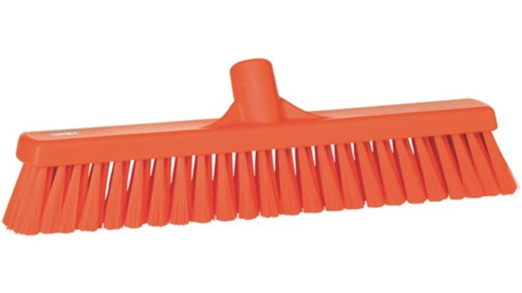 Orange Kost med Polyester, Polypropylen, Rustfrit stål børster, Blød, til General Purpose