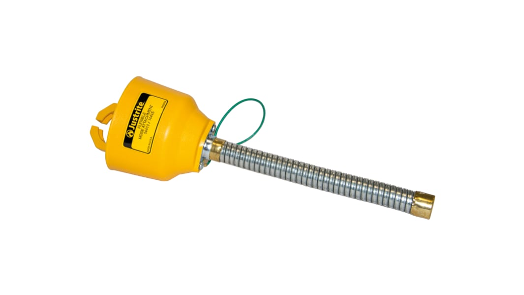 Bidon de sécurité Polyéthylène Justrite Bolt-On Funnels for Type I Cans, 0L