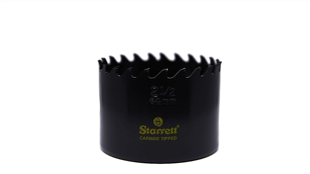 Starrett Tungsten Carbide 64mm Hole Saw