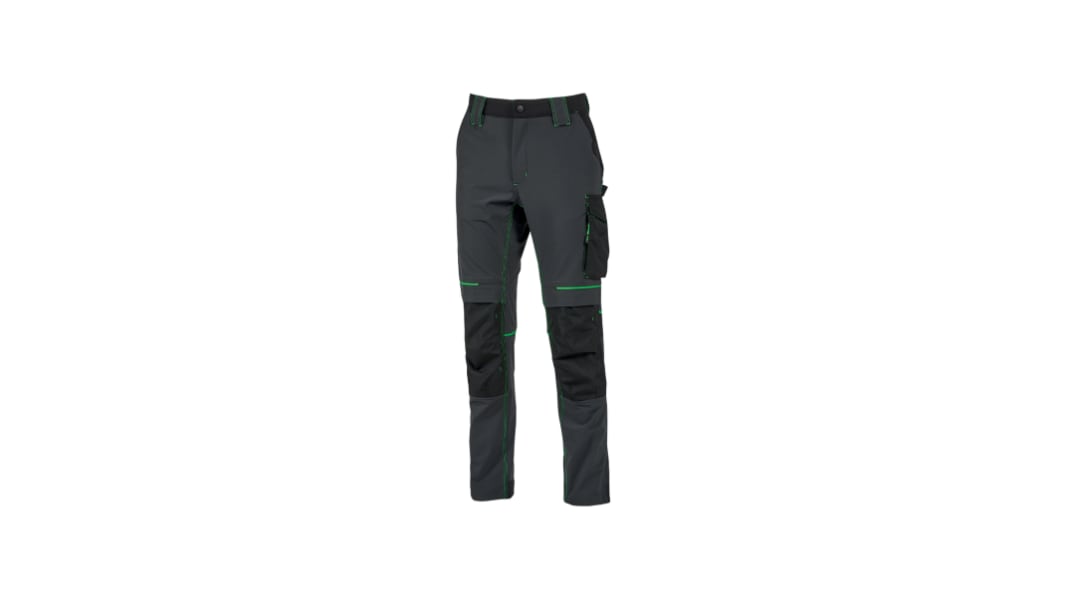 Pantalones de trabajo para Hombre, pierna 35plg, Rojo, Hidrófugo, 100 % poliéster Performance 39 → 41plg 106