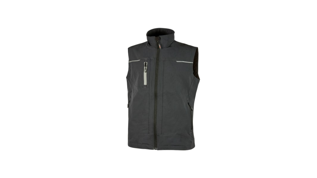 UPower Performance Leichte Weste Unisex Jacke, wasserdicht Grau, Größe XXL