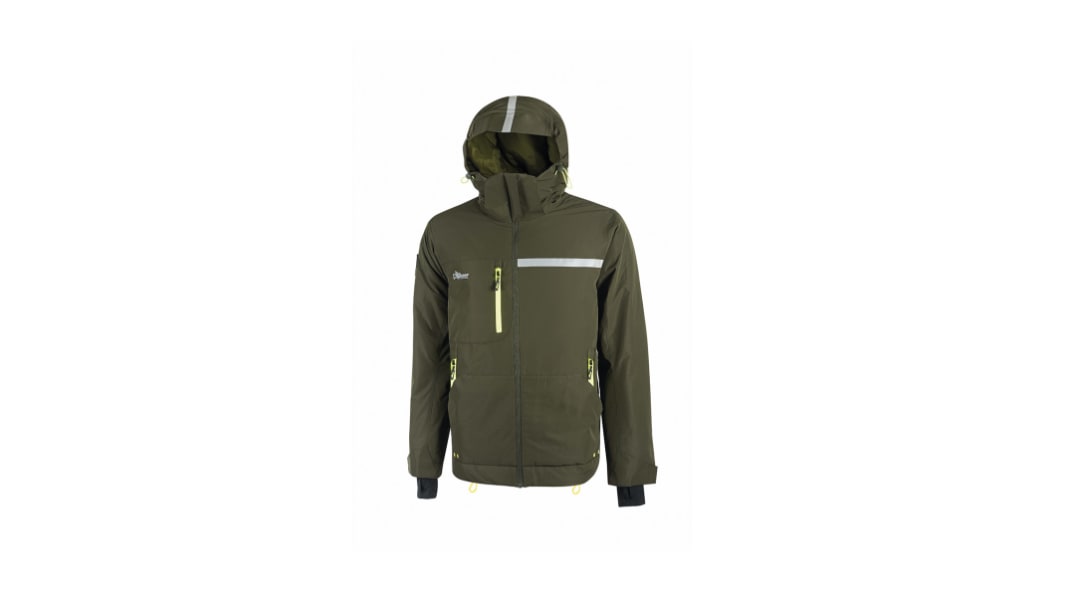 UPower U-Supremacy Green, Lightweight, Windproof Hoodie Jacket, 5XL