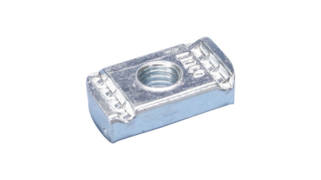 nVent CADDY Klemmmutter M6, 6mm Stahl Galvanisiert