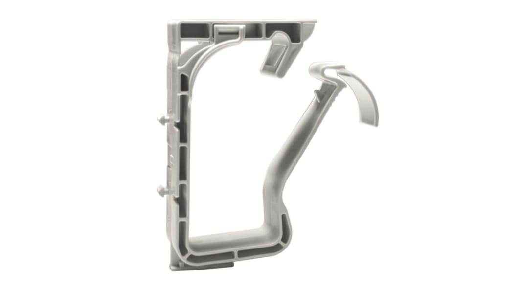 nVent CADDY White Polypropylene Nail-on Cable Support, 10mm Max. Bundle