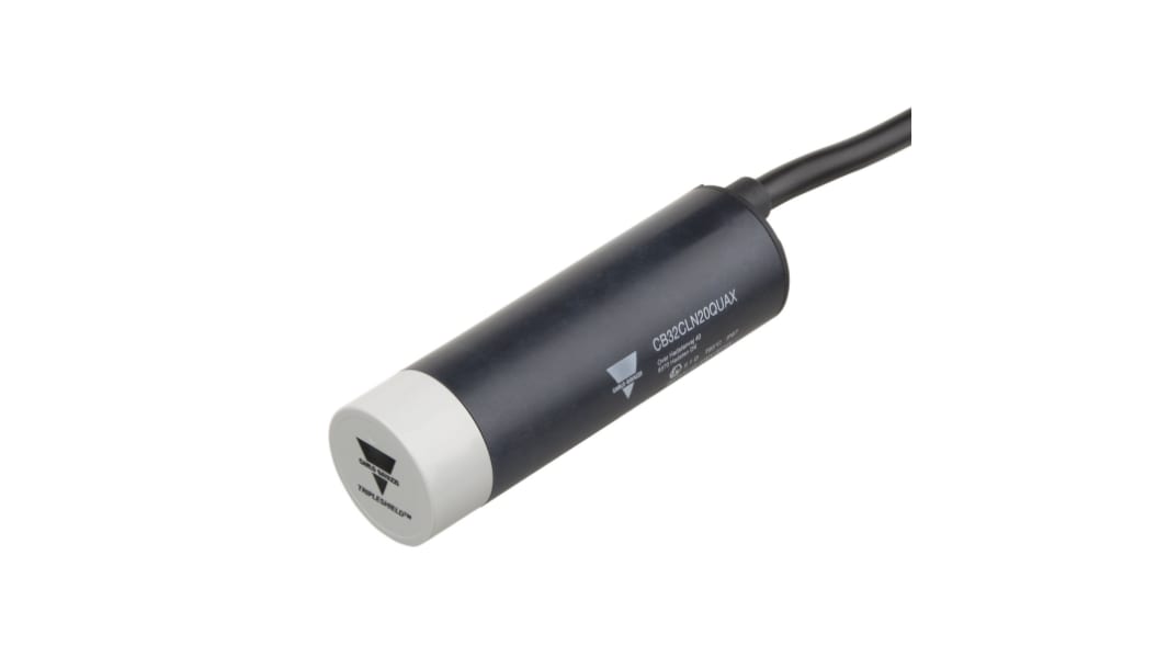 Carlo Gavazzi Capacitive Smooth Barrel Proximity Sensor, 20 mm Detection, Relay NO+NC, 24 V ac/dc