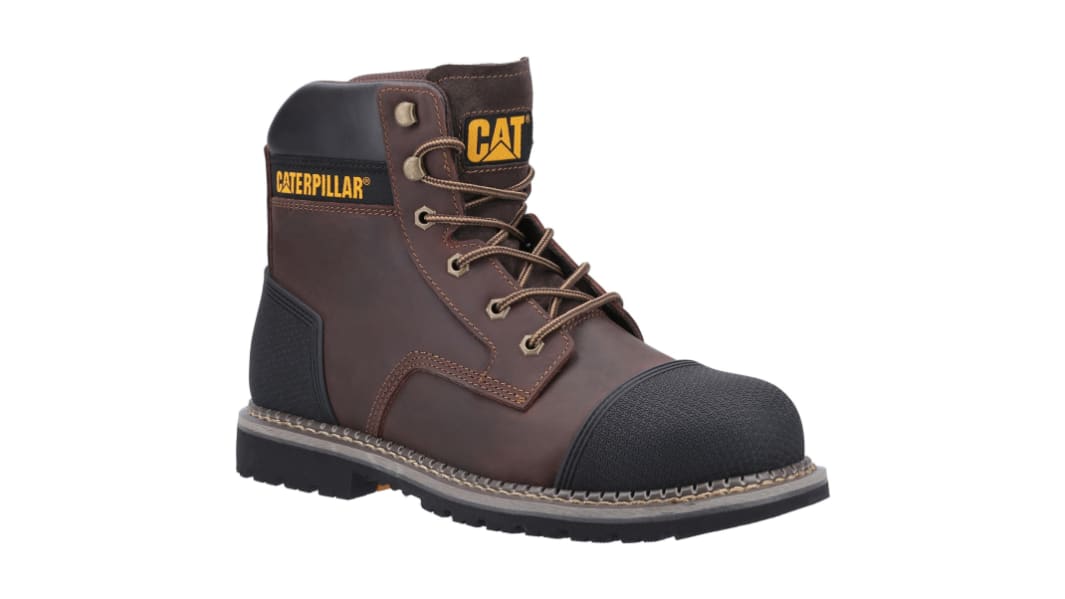Scarponcini antinfortunistici Caterpillar da  Unisex tg. 46, col. Marrone