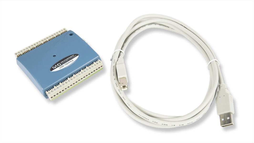 Digilent USB-1024HLS Data Acquisition, 24 Channel(s), USB, 100sps, 32 bit
