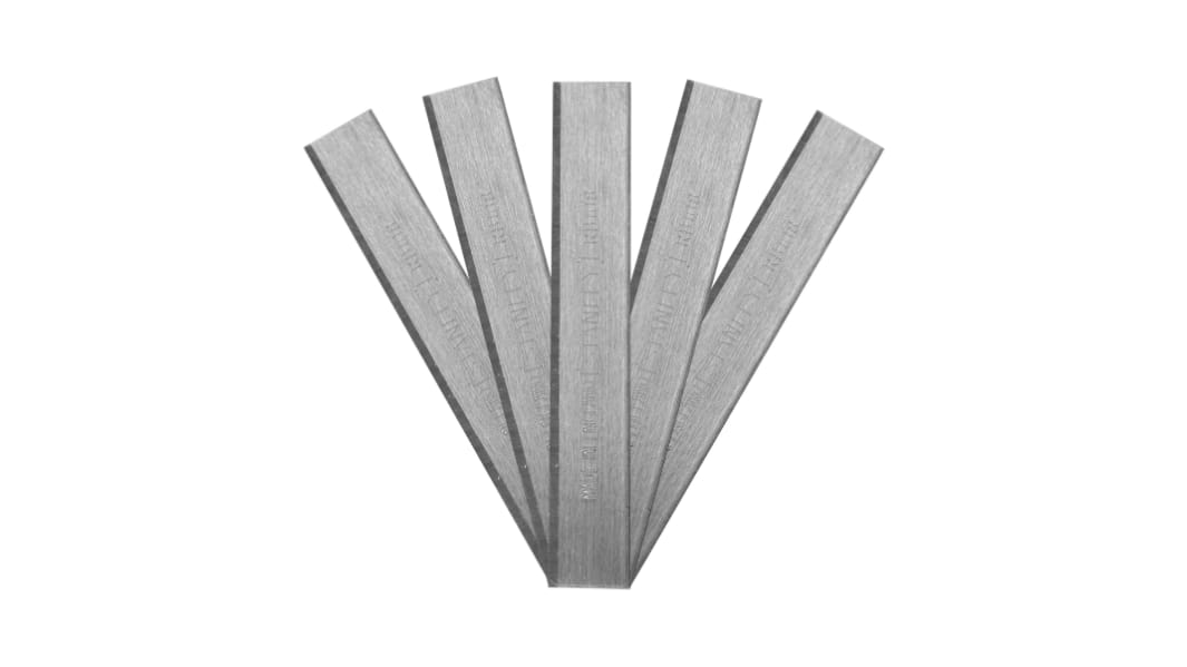 Stanley Carbon Steel Flat Replacement blade 50 mm, 5 per Package