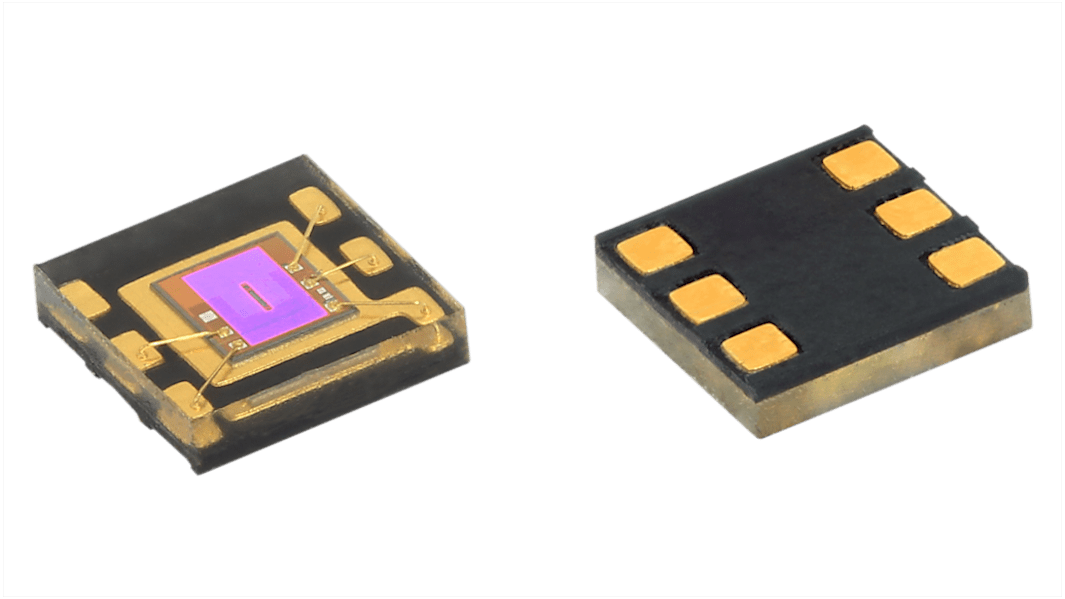Vishay IC-Lichtsensor, Umgebungslicht, SMD, I2C, 6-Pin, 2,0 x 2,0 x 0,4 mm