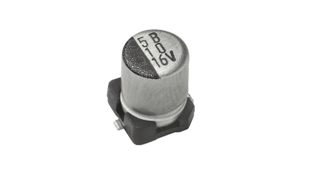 Condensateur Vishay, Aluminium électrolytique 10μF, 35V c.c.