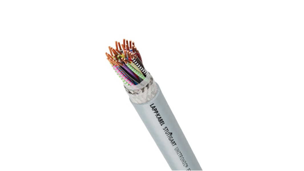 Lapp Datenkabel 1 mm2 17 Rund Grau