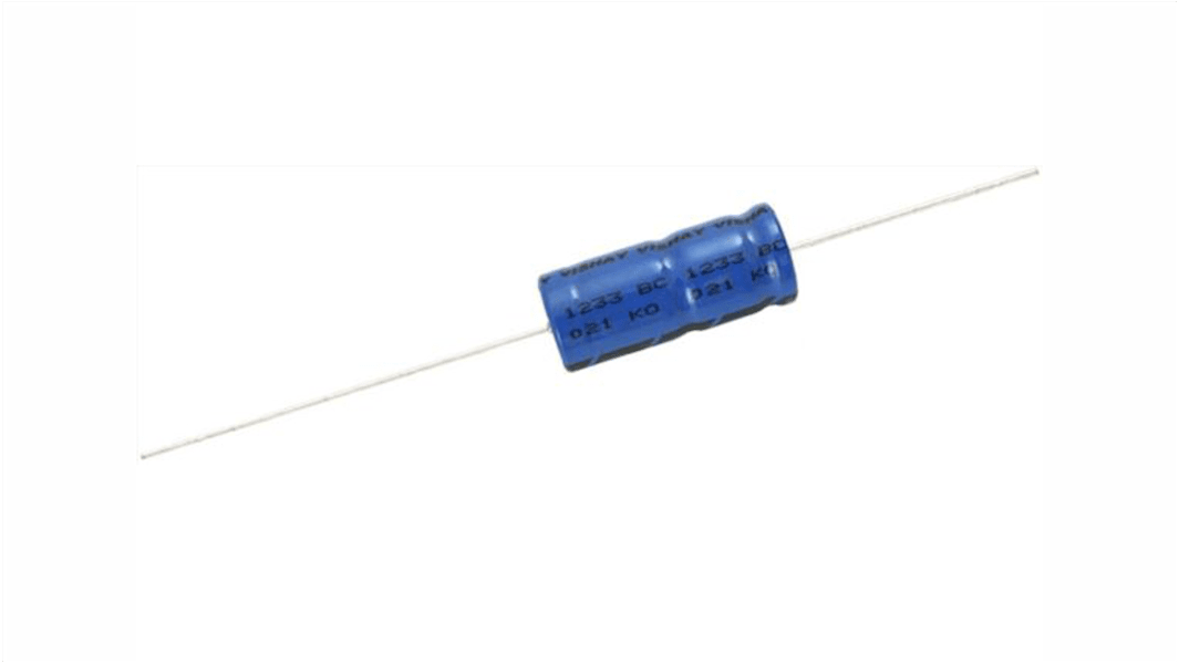 Condensateur Vishay, Aluminium électrolytique 10μF, 100V c.c.