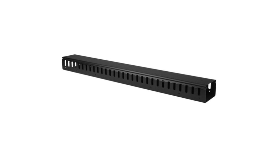 StarTech.com 20U Kabelorganisator zur Verwend.mit Kabel 3.9 x 33.6 x 2.9Zoll, Kunststoff, Stahl