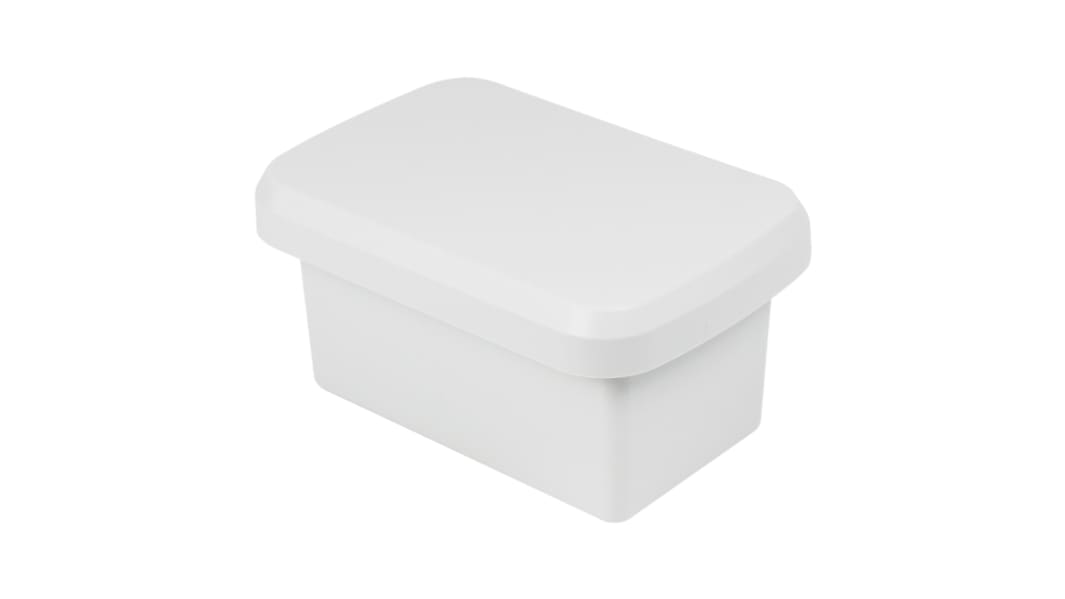 CAMDENBOSS 73 Series White ASA General Purpose Enclosure, IP68, White Lid, 150x100x75mm