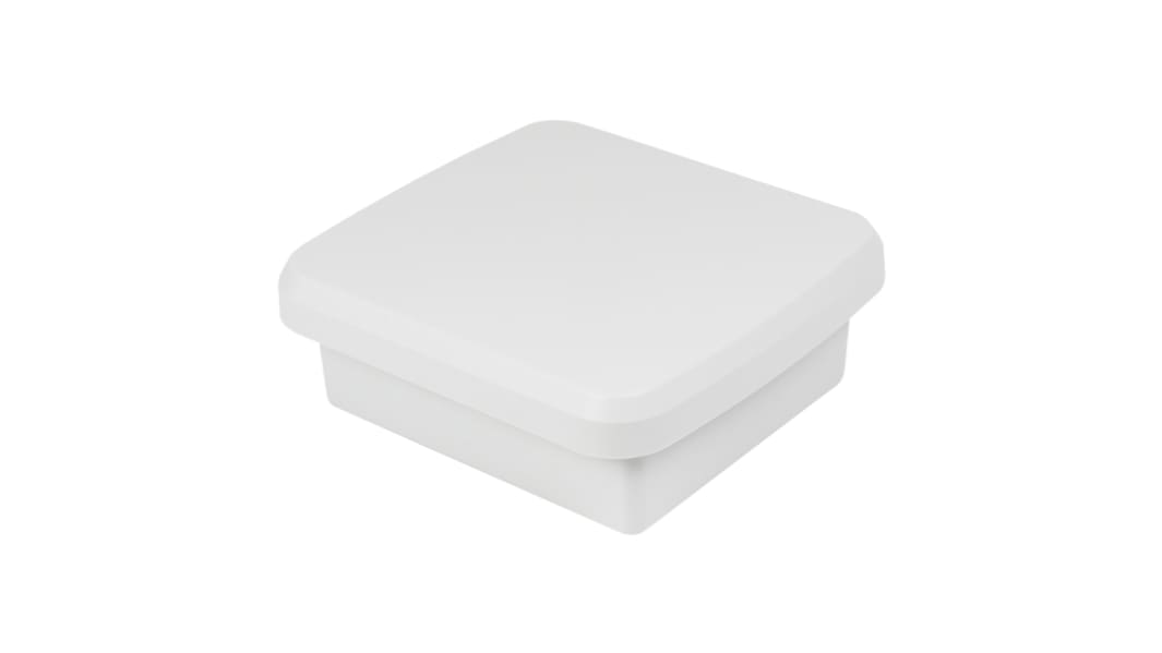CAMDENBOSS 73 Series White ASA General Purpose Enclosure, IP68, White Lid, 150x145x55mm