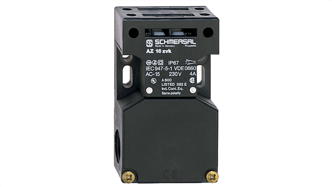 Schmersal AZ 16 Safety Interlock Switch, 2NC, Keyed , Glass Fibre Reinforced Thermoplastic