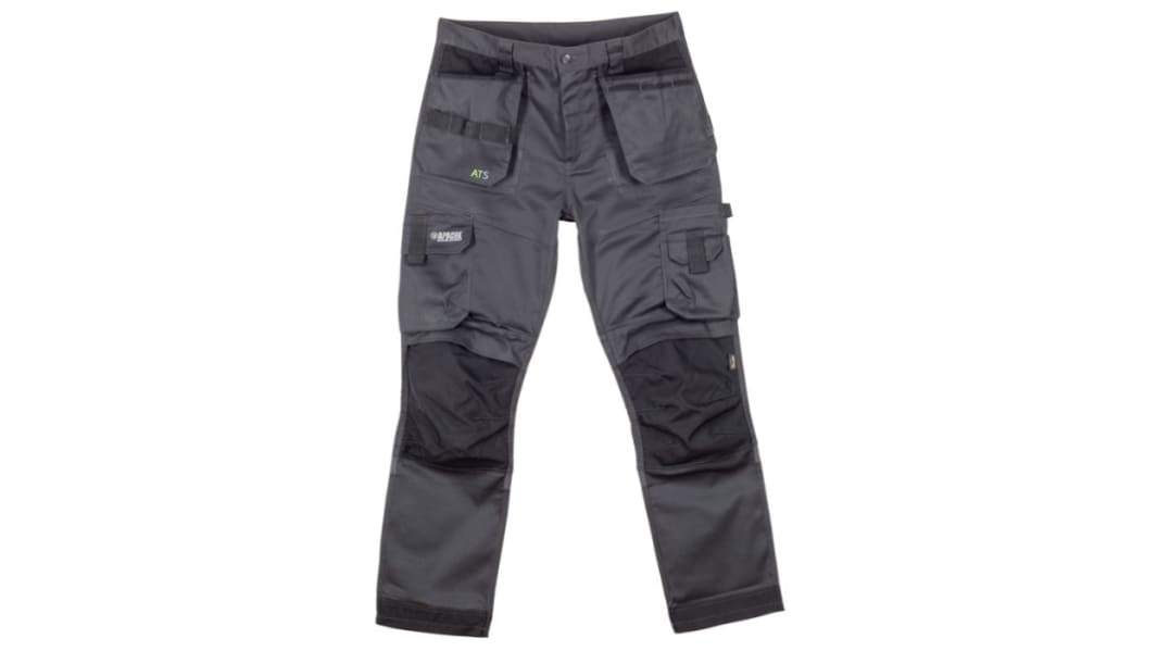 Apache ATS 3D 's Grey Trousers Lightweight Regular Fit 42in W 29in L