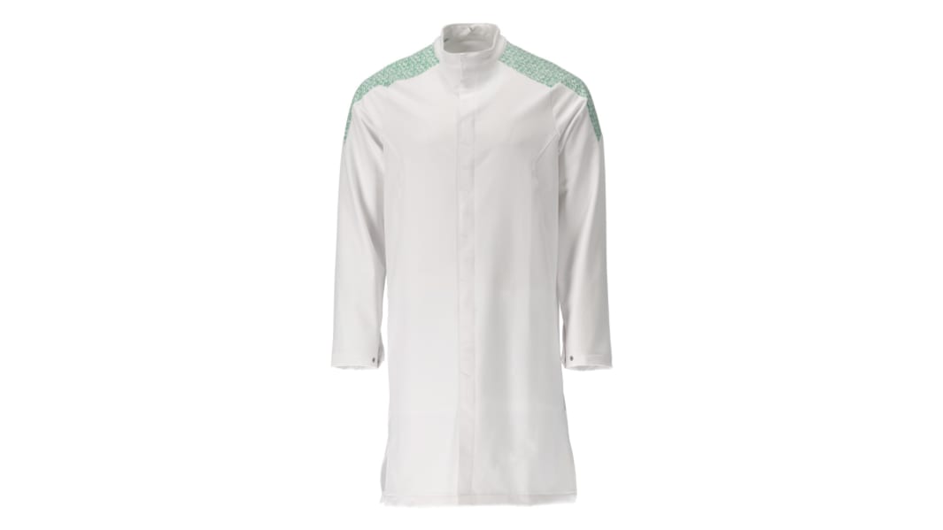 Mascot Workwear White Men Reusable Lab Coat, 3XL
