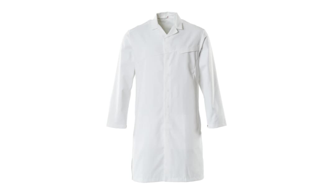 Blouse de laboratoire Mascot Workwear, Homme, Blanc, taille M, Réutilisable