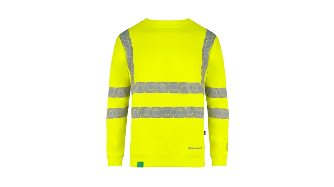 Sweat haute visibilité Beeswift, Jaune, Unisexe, taille 3XL