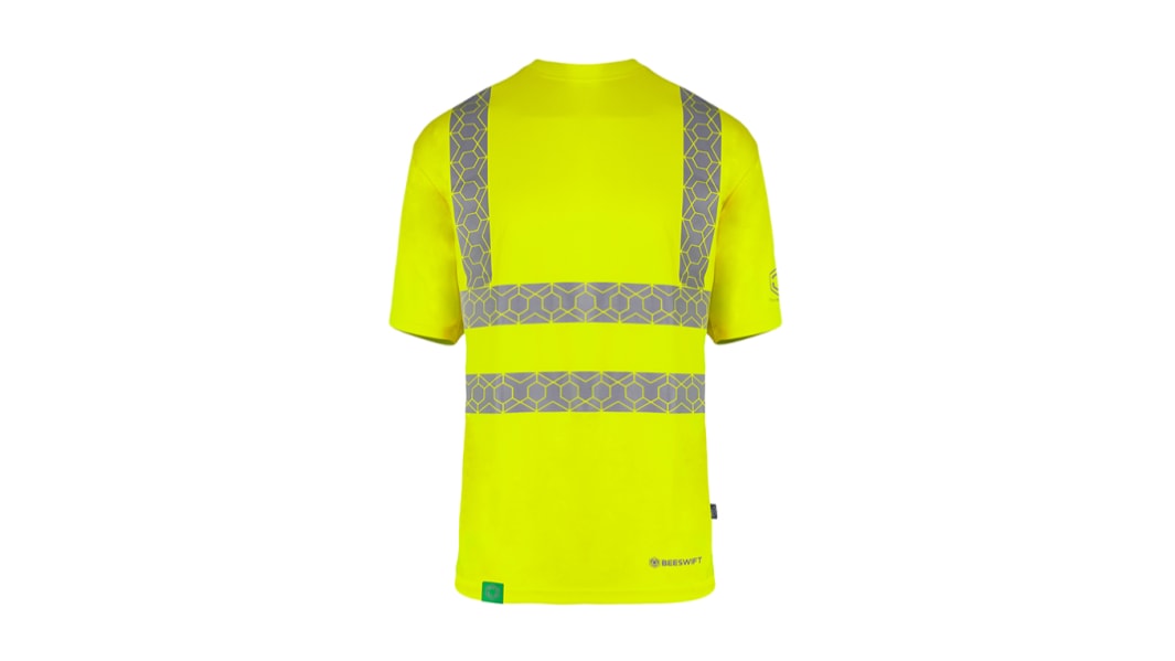 T-Shirt haute visibilité Courtes Beeswift EWCTS, Jaune, taille XXL, Unisexe