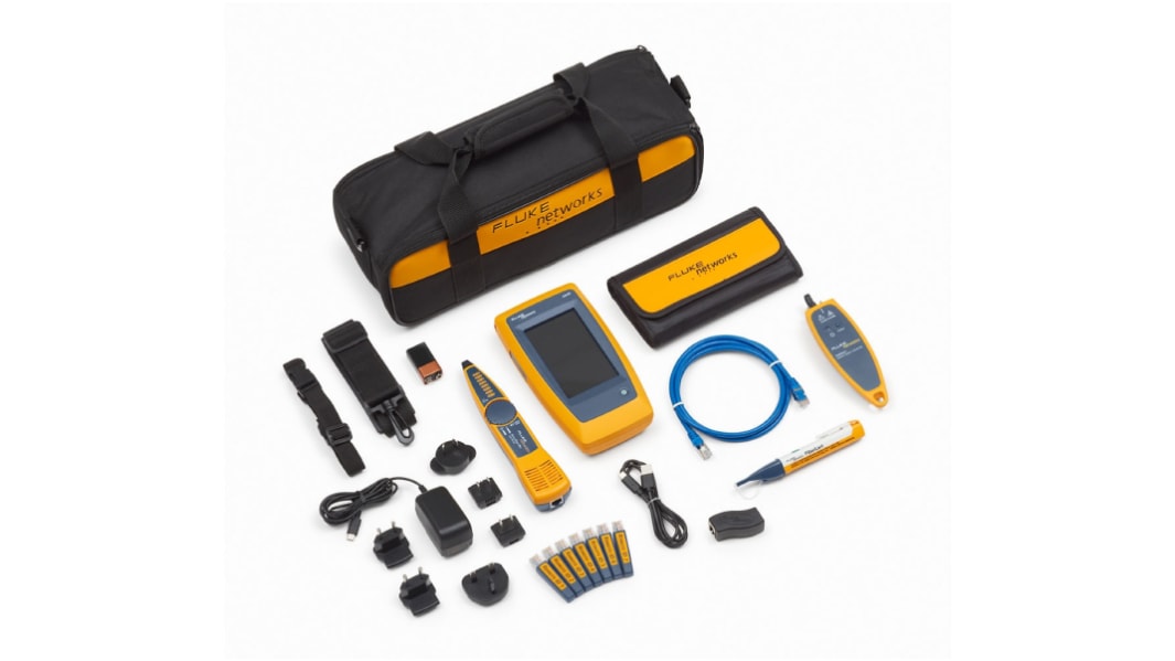 Comprobador de cables de red Fluke Networks, LIQ-KIT-VFL-FBRLRT, Comprobador de Red, RJ11, RJ45, LIQ-KIT-VFL-FBRLRT