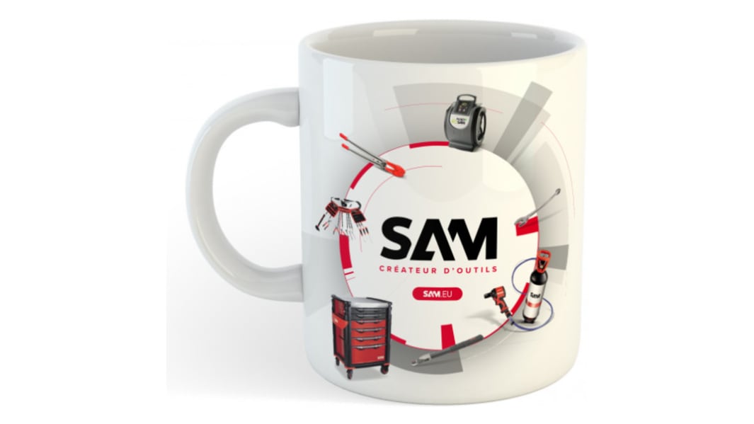 Taza SAM MUG-SAM 80mm, alt. 120mm 92mm